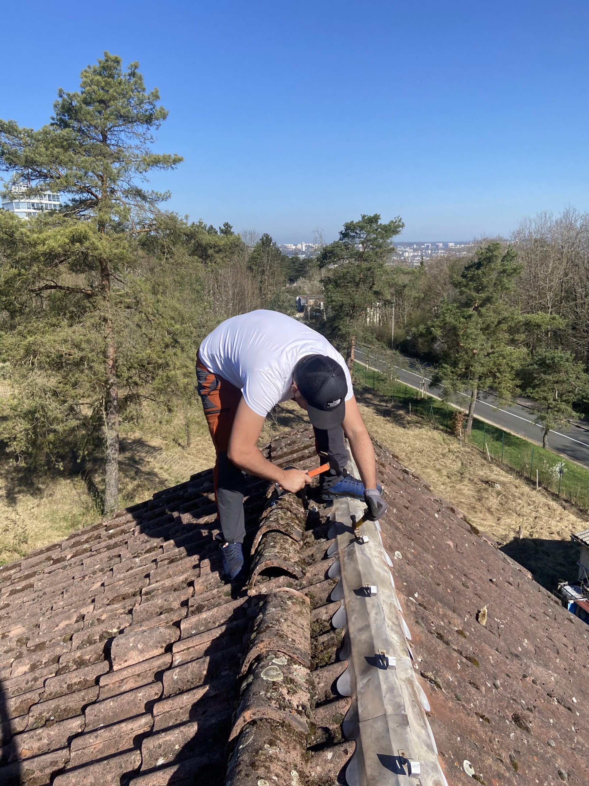 Réparation d'un liteau